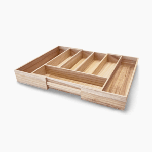 Justerbar bestikbakke af kejsertræ - Natur - Ellen